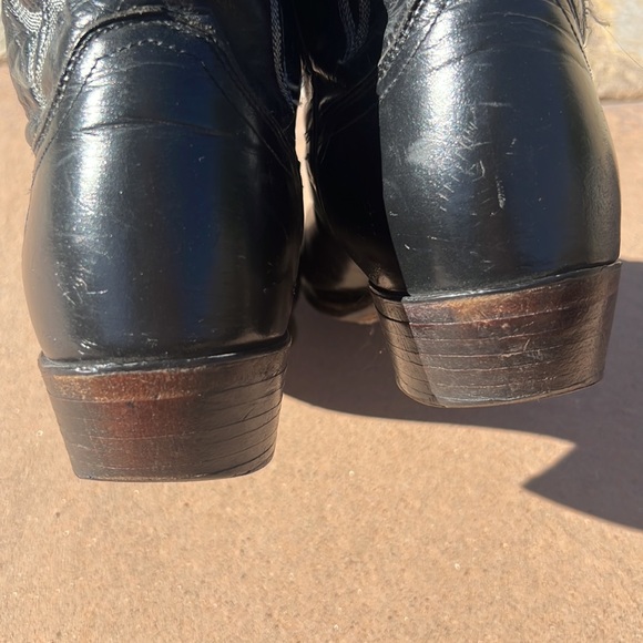 JUSTIN COWBOY BOOTS MENS 8.5 - Picture 6 of 9